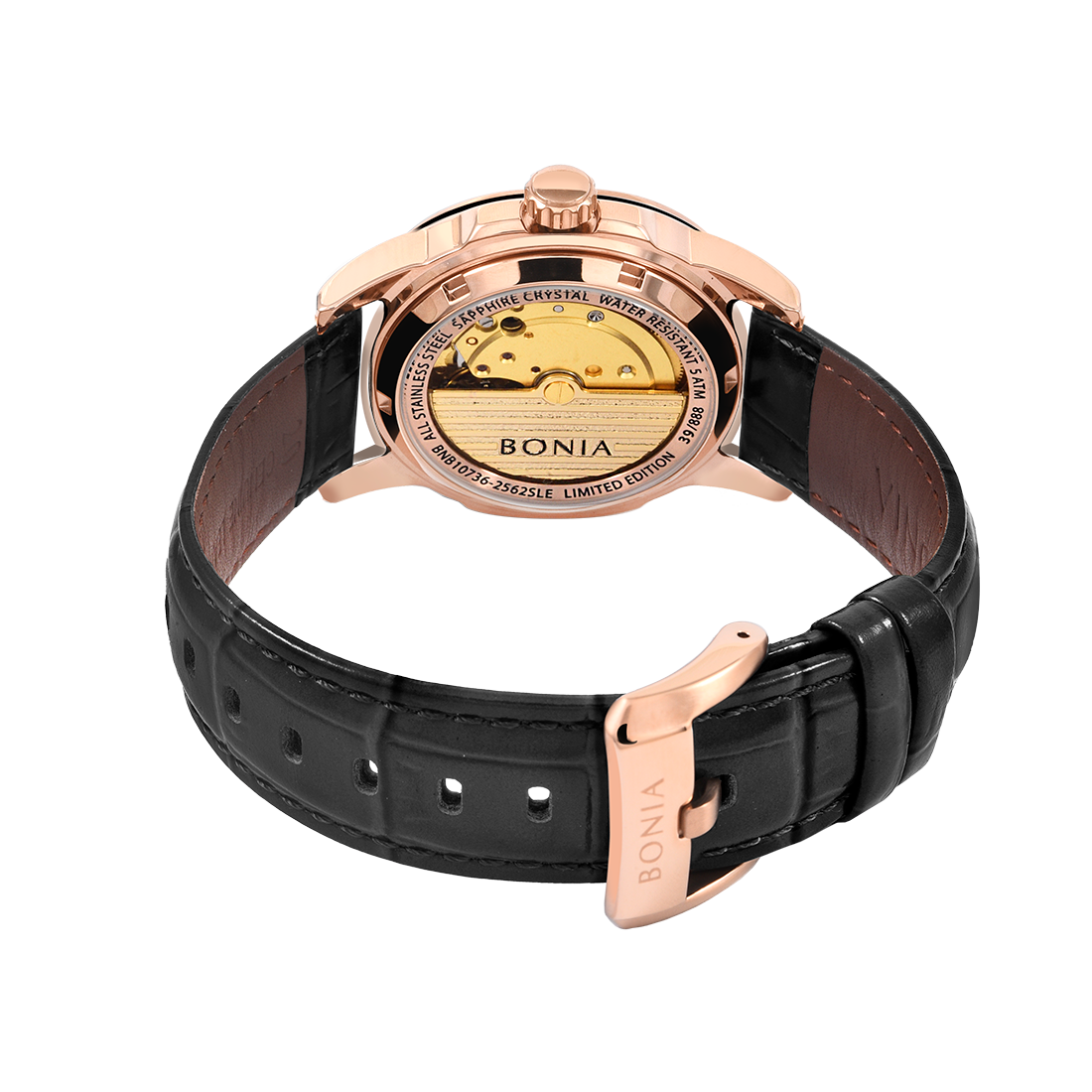 Bonia Tesoro Women Elegance Automatic Watch & Jewellery Set BNB10736-2562SLE